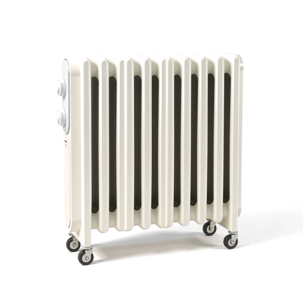 Oil-filled radiator, 9 fins, 2000 W