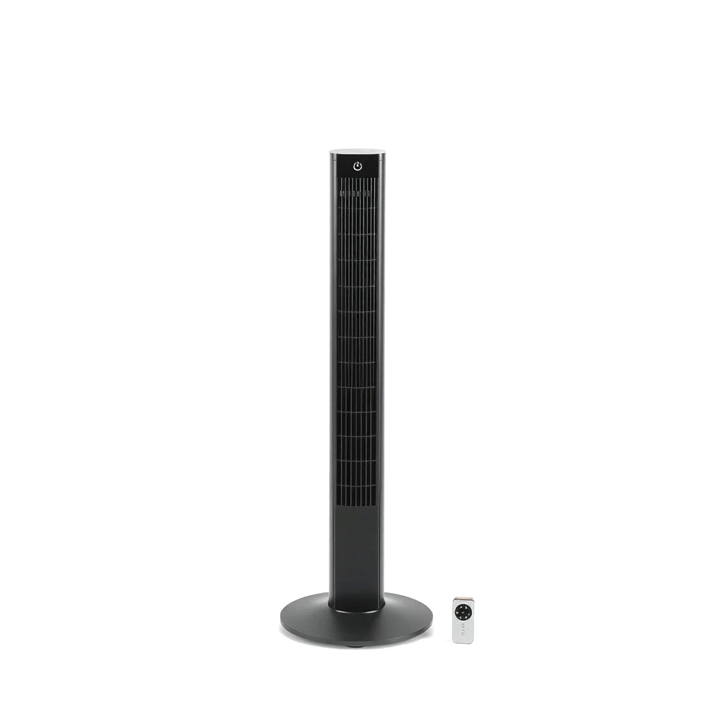 Tower fan 90 cm with remote